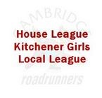 aA Kitchener Girls Local League (standings for House League)